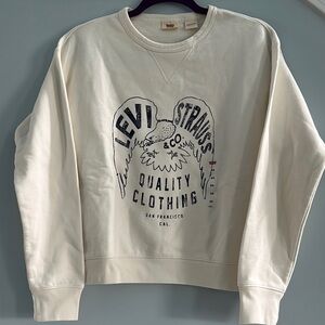 🍦NWT🍦 Size XS Levi's Cream Sweater